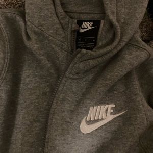 Gray Nike jacket size medium